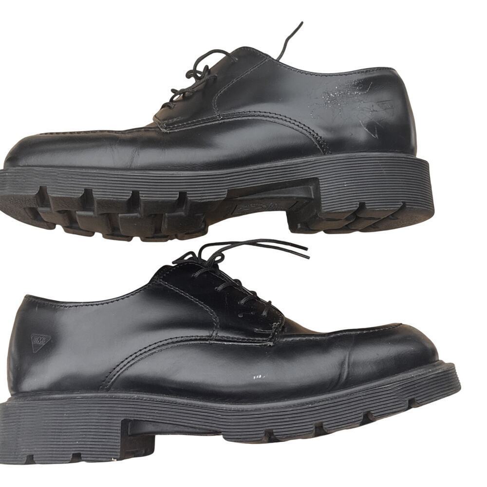 The Original Dr. Martens Shoes Oxford MADE IN ENGLAND Black Size 5 8782 Leather